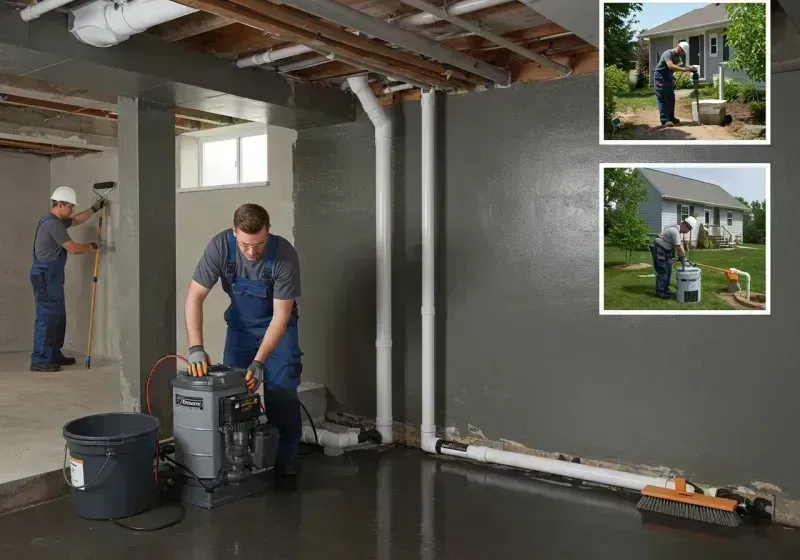 Basement Waterproofing and Flood Prevention process in Stoneville, NC